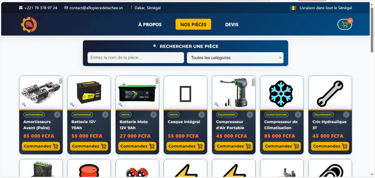 CRÉATION DE SITES WEB E-COMMERCE MODERNES SUR MESURE AVEC RÉFÉRENCEMENT SEO PROFESSIONNEL