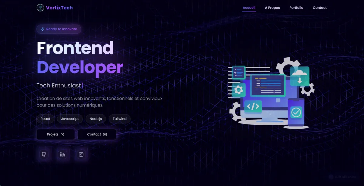 Creation de site et application web elegants et interactifs